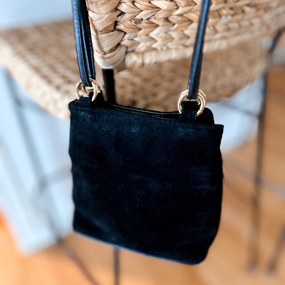 Vintage suede Valerie Stevens Purse - Picture 3 of 4